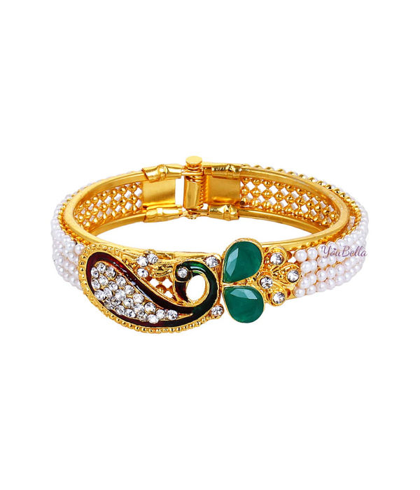 YouBella Gold Plated Bangle Set For Women